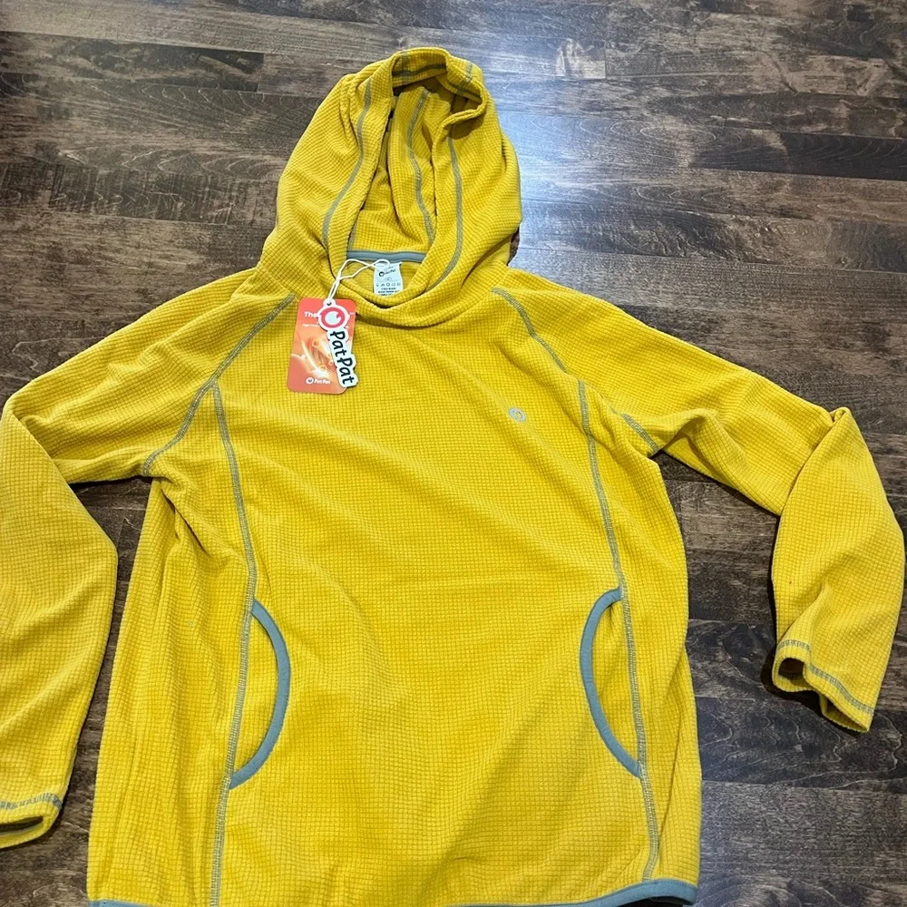 PatPat Yellow thermal hug Hoodie for Kids